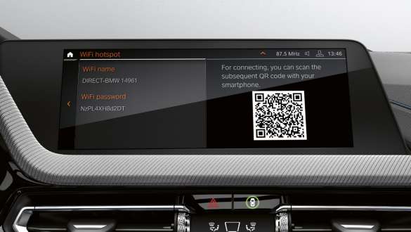 Wi-Fi Hotspot. The all-new 1 Series BMW with Wi-Fi Hotspot.