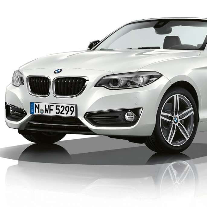 BMW 2 Series Convertible, Model Sport Line three-quarter front shot BMW 2 Series Convertible, Model Sport Line three-quarter front shot