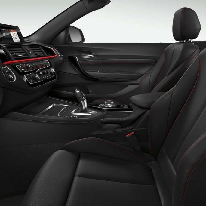 BMW 2 Series Convertible, Model Sport Line interior BMW 2 Series Convertible, Model Sport Line interior