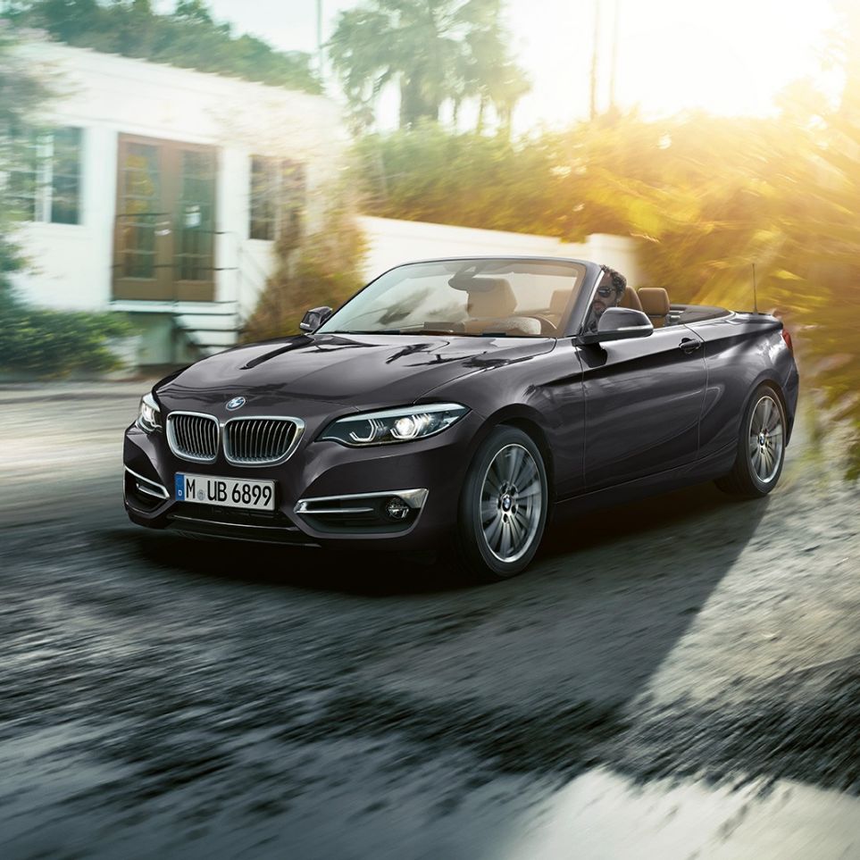 BMW 2 Series Convertible, front design BMW 2 Series Convertible, front design