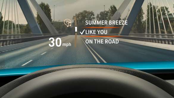 BMW 4 Series Coupé BMW Head-Up Display BMW 4 Series Coupé BMW Head-Up Display