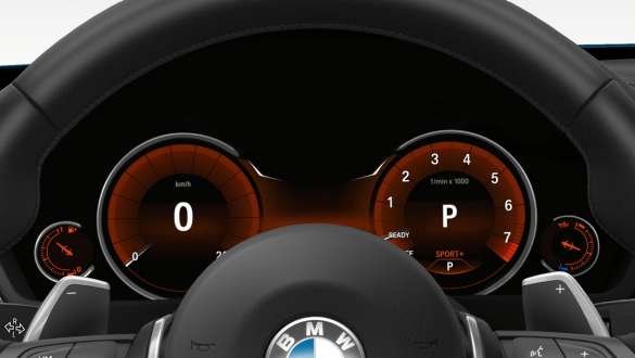 BMW 4 Series Coupé Multifunctional instrument display BMW 4 Series Coupé Multifunctional instrument display