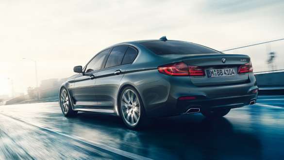 Intelligent lightweight construction BMW 5 Series Sedan Intelligent lightweight construction BMW 5 Series Sedan540i Sedan G30 Bluestone metallic three-quarter front view