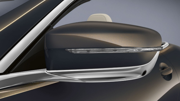 BMW M850i xDrive Dravit Grey metallic, exterior mirror. BMW M850i xDrive Dravit Grey metallic, exterior mirror.