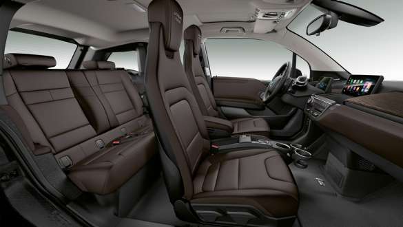 BMW i3 Unique Forever Edition I01 Interior Cockpit BMW i3 Unique Forever Edition I01 Interior cockpit seat with “Unique Forever” stitching