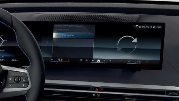 BMW iX M60 i20 2022 electric SUV electric car Remote Software Upgrade BMW Curved Display