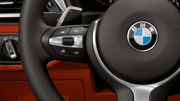 Leather steering wheel BMW X2 M35i (F39) Leather steering wheel BMW X2 M35i (F39) interior