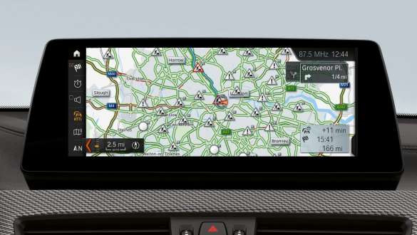 Real Time Traffic Information BMW X2 M35i (F39) Real Time Traffic Information RTTI BMW X2 M35i (F39) interior