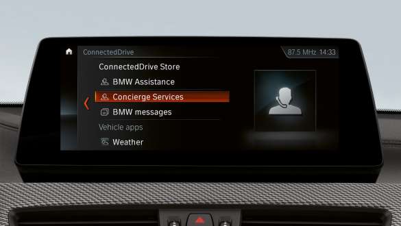Concierge Service BMW X2 M35i (F39) Concierge service BMW X2 M35i (F39) interior