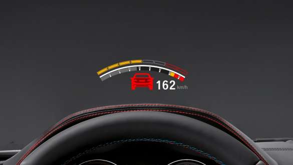 BMW Head-Up Display with M-specific functions BMW M4 Coupé, BMW Head-Up Display with M-specific functions