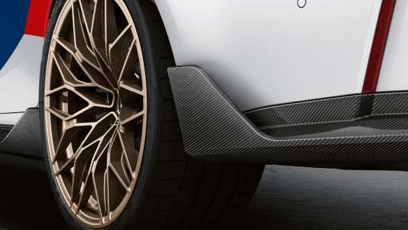 M Performance rear winglet carbon fibre M Performance rear winglet carbon fibre close-up