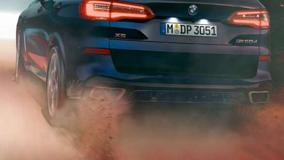 BMW X5 M50d with BMW xDrive BMW X5 M50d with BMW xDrive G05 rear view