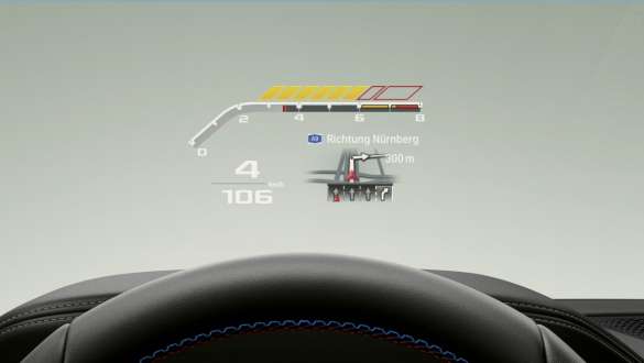 BMW X5 M Automobiles SUV F95 with BMW Head-Up Display BMW Head-Up Display BMW X5 M Automobiles SUV F95 interior
