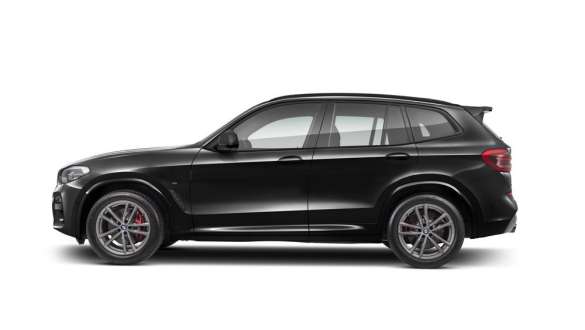 BMW X3 SUV G01 Mzansi Edition paint options BMW X3 SUV G01 Mzansi Edition Black Sapphire paint option