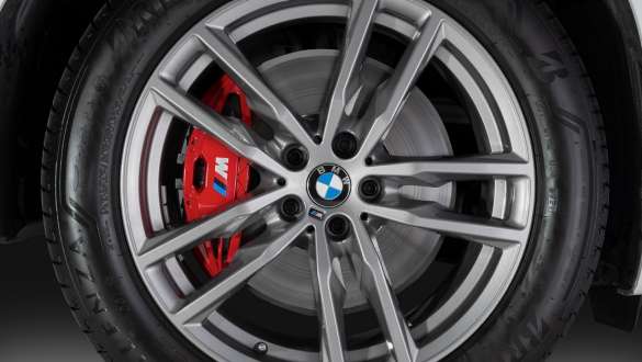 BMW X3 SUV G01 Mzansi Edition Red M Sport brake callipers BMW X3 SUV G01 Mzansi Edition Red M Sport brake callipers