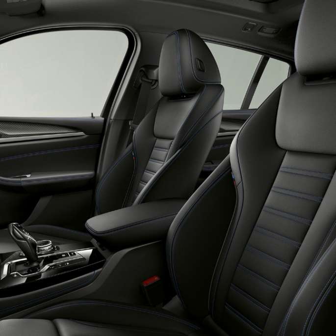 Upholstery BMW X4 Model M Sport Upholstery BMW X4 xDrive30i Model M Sport G02 2018 interior