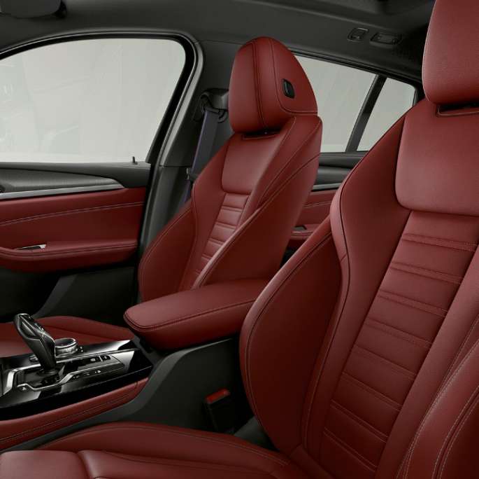 Upholstery BMW X4 Model M Sport X Upholstery BMW X4 xDrive30i Model M Sport X G02 2018 Interior
