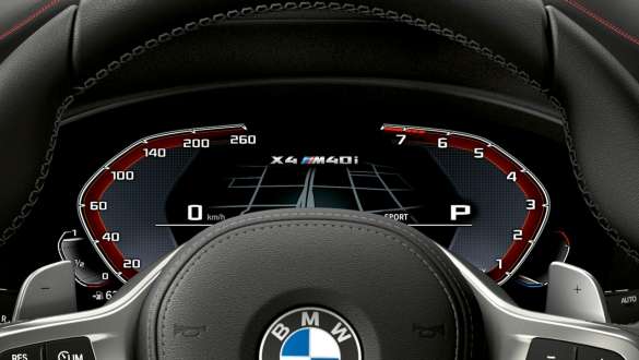 BMW Live Cockpit Plus BMW X4 BMW Live Cockpit Plus BMW X4 G02 2018 instrument panel