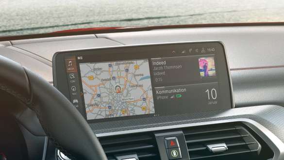 Intuitive operating concept BMW X4 Intuitive operating concept BMW X4 G02 2018 control display