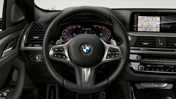 Variable sport steering BMW X4 Variable sport steering BMW X4 G02 2018 cockpit