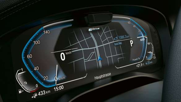 BMW multifunctional instrument cluster BMW multifunctional instrument cluster PHEV navigation