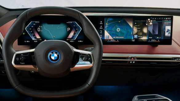 Dashboard view with Curved Display Screen Widgets Dashboard view with Curved Display Screen Widgets IPA BMW Software Update