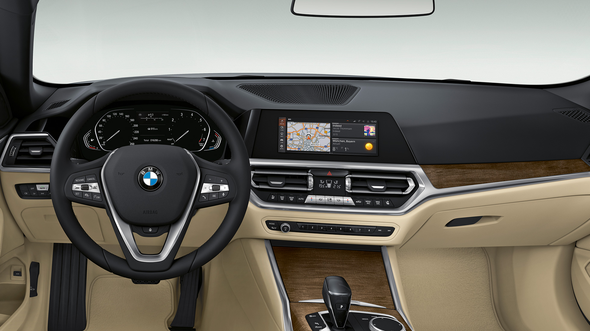 Cockpit BMW 4 Series Convertible base model G23 2020 BMW 4 Series Convertible G23 2020 base model interior cockpit