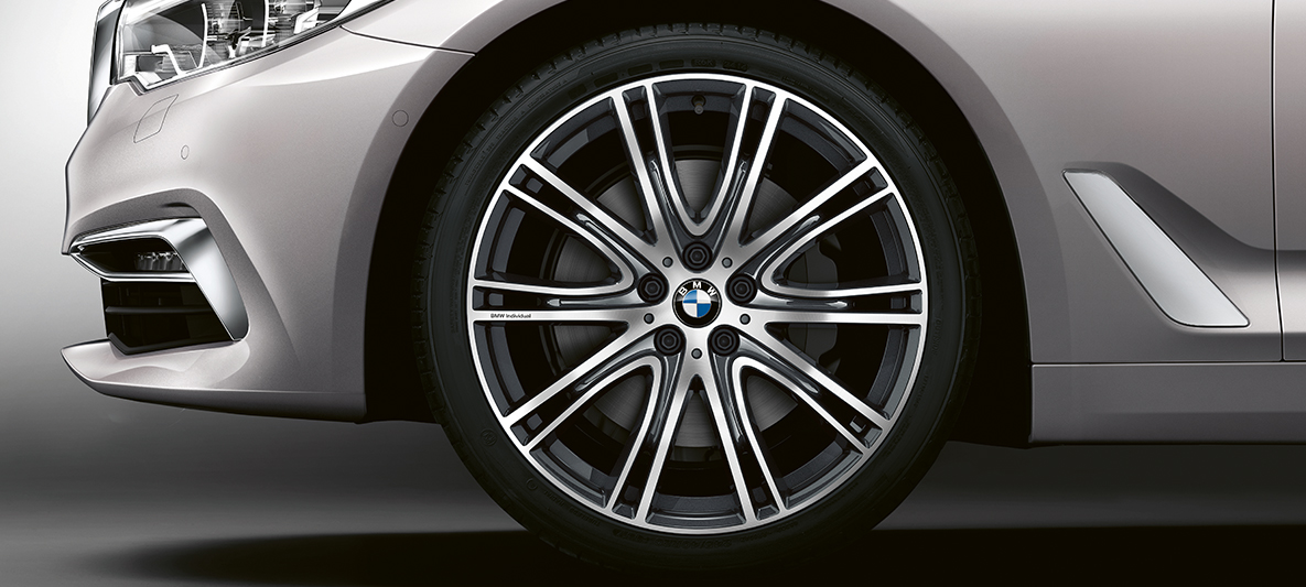 BMW Individual rim BMW 5 Series Sedan BMW Individual BMW 5 Series Sedan G30 Rhodonite Silver rim
