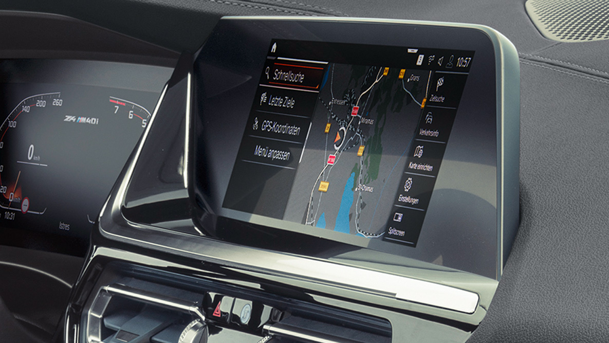 BMW Intelligent Personal Assistant BMW Z4 M40i Roadster G29 BMW Intelligent Personal Assistant BMW Z4 M40i Roadster G29 2019 Control Display