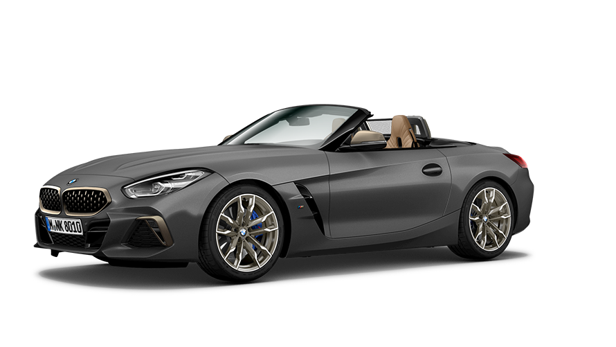 BMW Z4 M40i (G29) three-quarter side view BMW Z4 M40i (G29) three-quarter side view