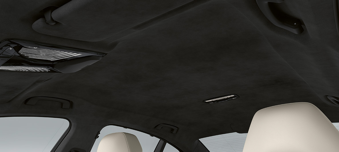 BMW Individual BMW M5 Sedan F90 2020 BMW Individual headliner Anthracite BMW Individual BMW M5 Sedan F90 LCI Facelift 2020 BMW Individual headliner Anthracite interior