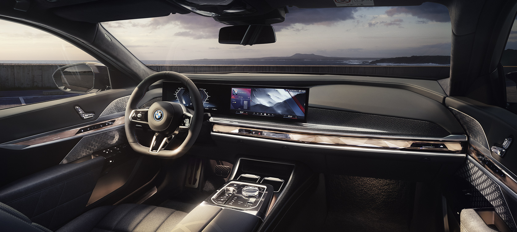 Interior BMW i7 M70 xDrive Sedan G70 BMW i7 M70 xDrive Sedan G70 Interior