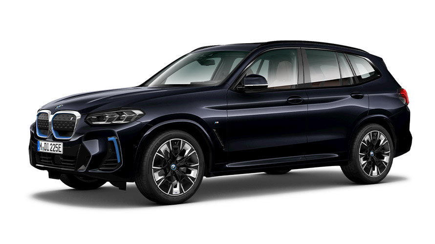 BMW X Series BMW iX3 G08 three-quarter side view BMW X Series BMW iX3 G08 three-quarter side view
