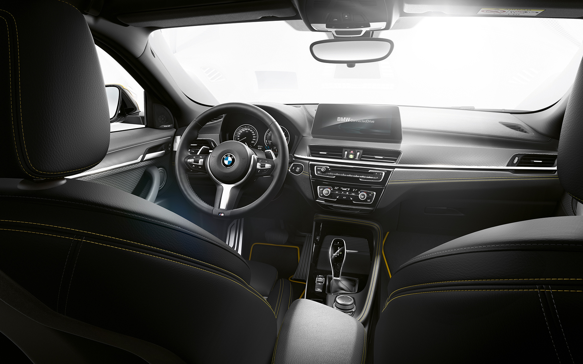 BMW X2, interior view. BMW X2, interior view.