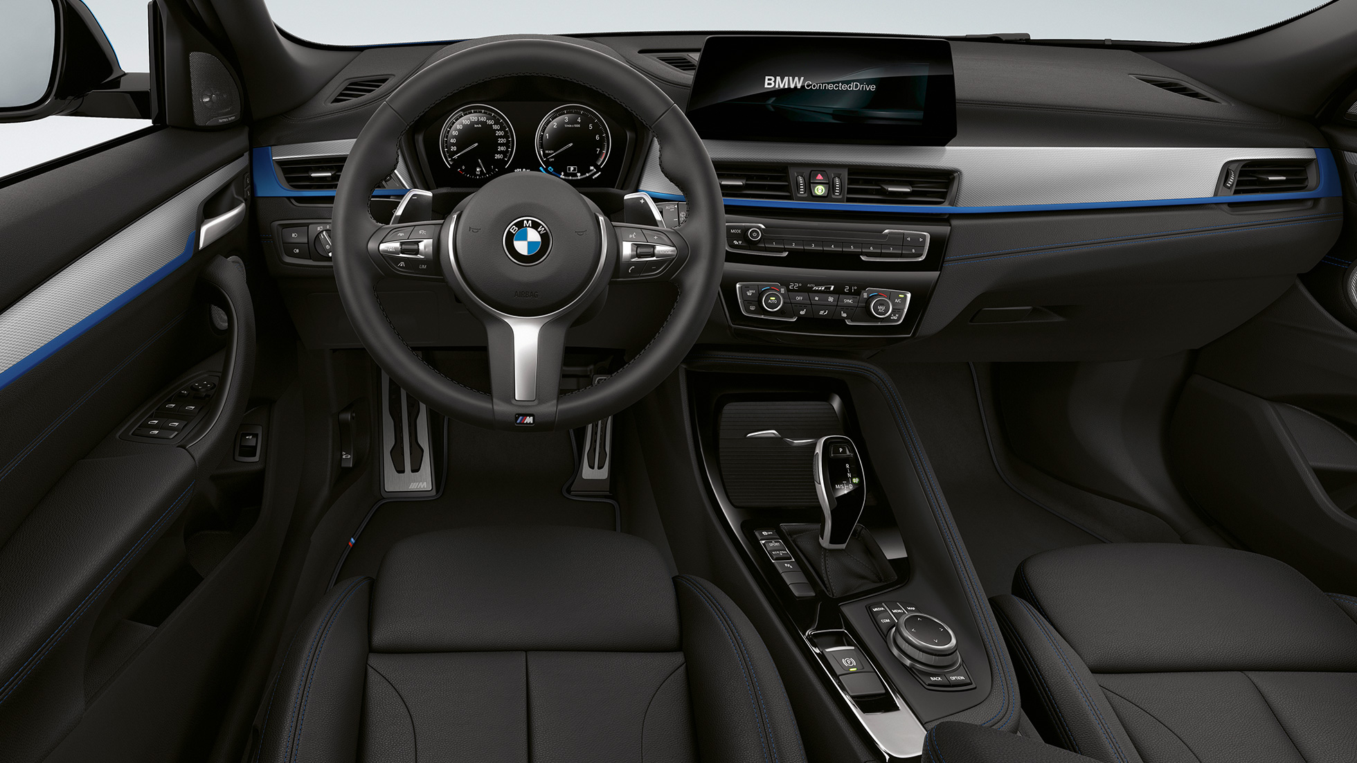 Cockpit BMW X2 sDrive20i SUV model M Sport F39 BMW X2 sDrive20i SUV model M Sport 2018 F39 interior cockpit