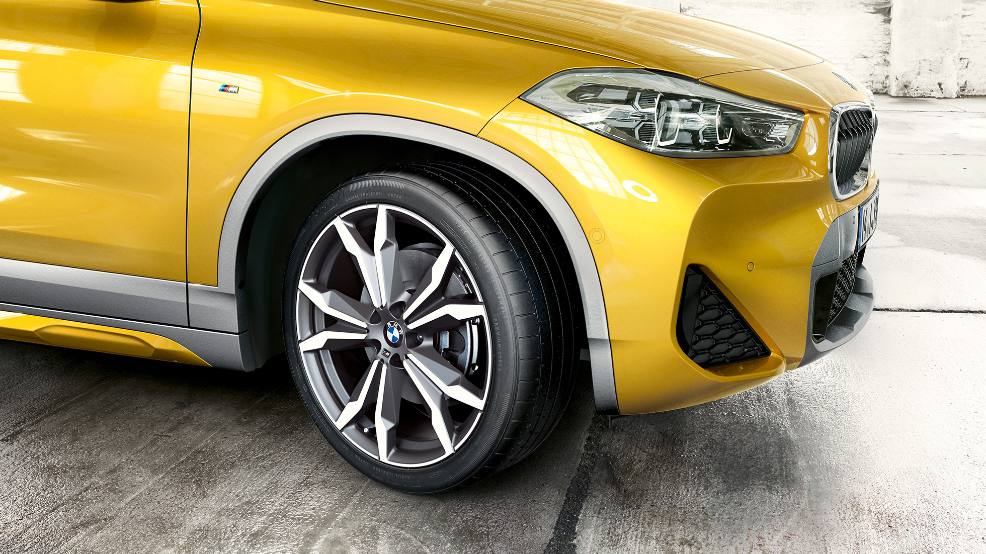Light alloy wheels BMW X2 2020 F39 BMW X2 2020 F39 Brooklyn Grey blight alloy wheels