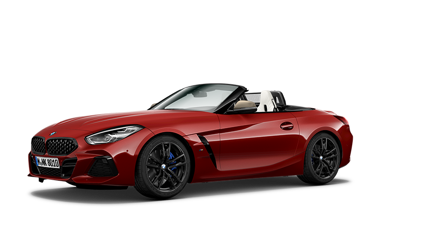 BMW Z4 Roadster (G29) three-quarter side view BMW Z4 Roadster (G29) three-quarter side view