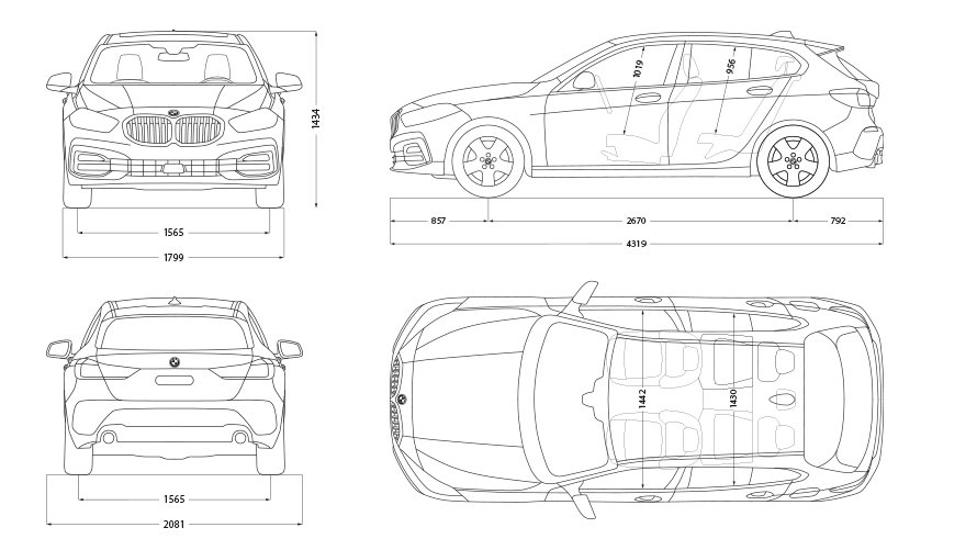 BMW 128ti 2021 side view worm's-eye view BMW 128ti 2021 side view worm's-eye view