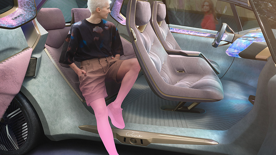 BMW i Vision Circular 2021 vision car impression 3