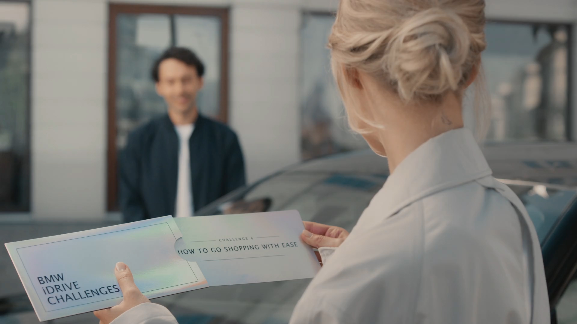 BMW iDrive Challenge Shopping BMW iDrive Challenge Shopping G70 envelope with challenge