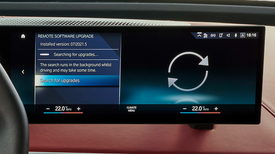 Close-up Control Display Remote Software Upgrade Close-up Control Display