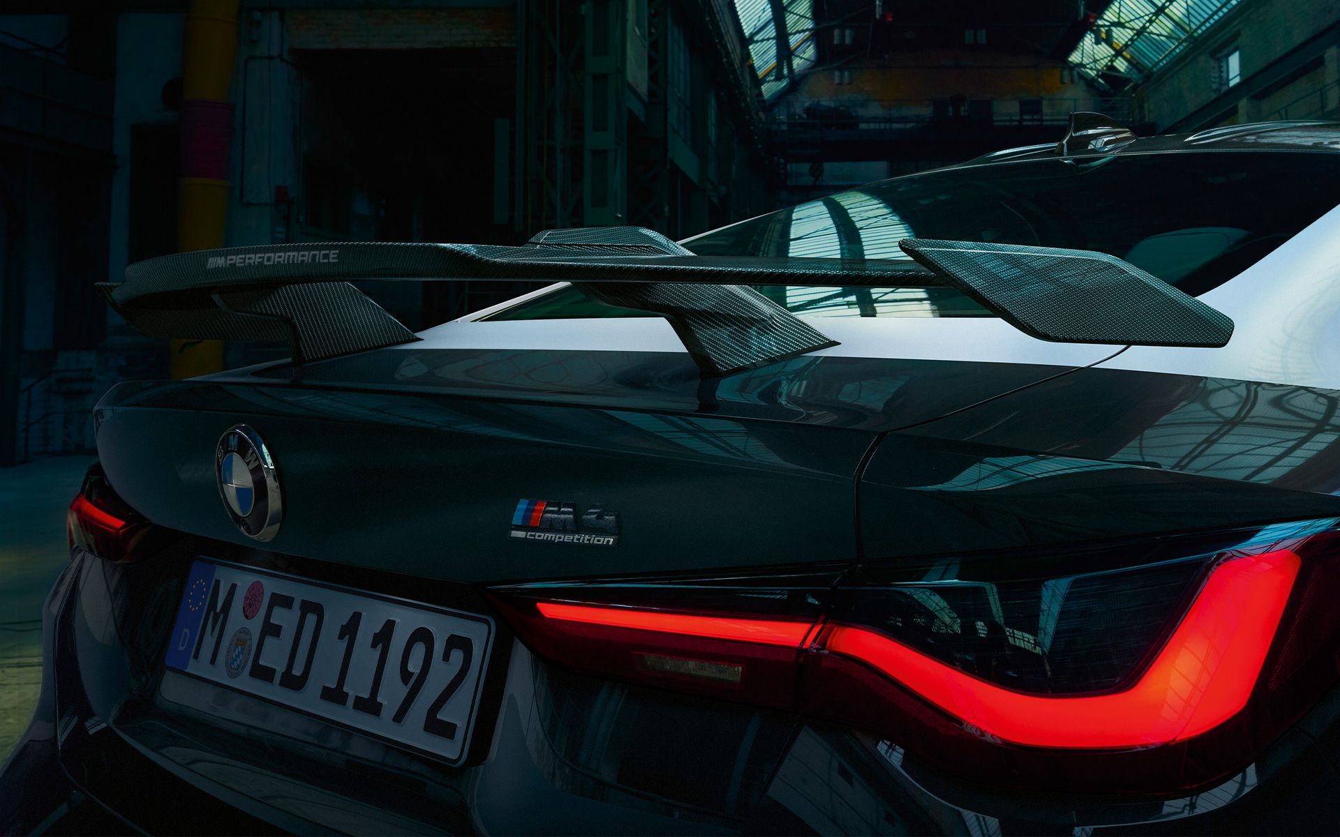 BMW M Performance Parts BMW M4 G82 rear close-up