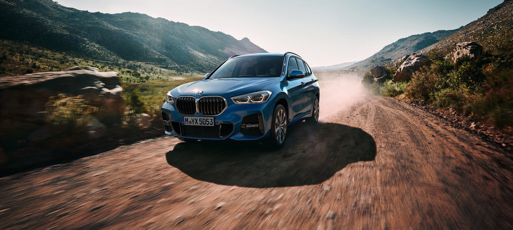 BMW X1 SUV F48, three-quarter front shot BMW X1 SUV F48, three-quarter front shot