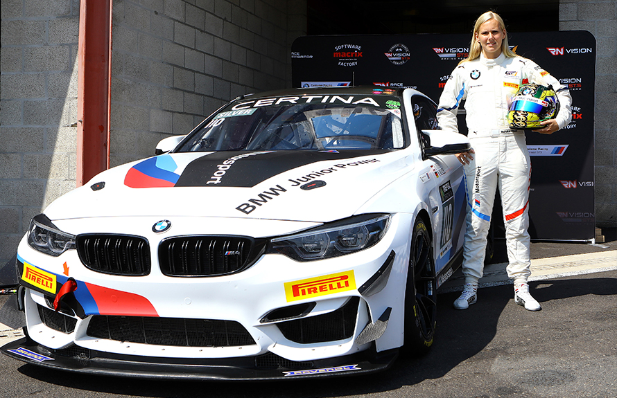 BMW DTM Beitske Visser BMW DTM Beitske Visser