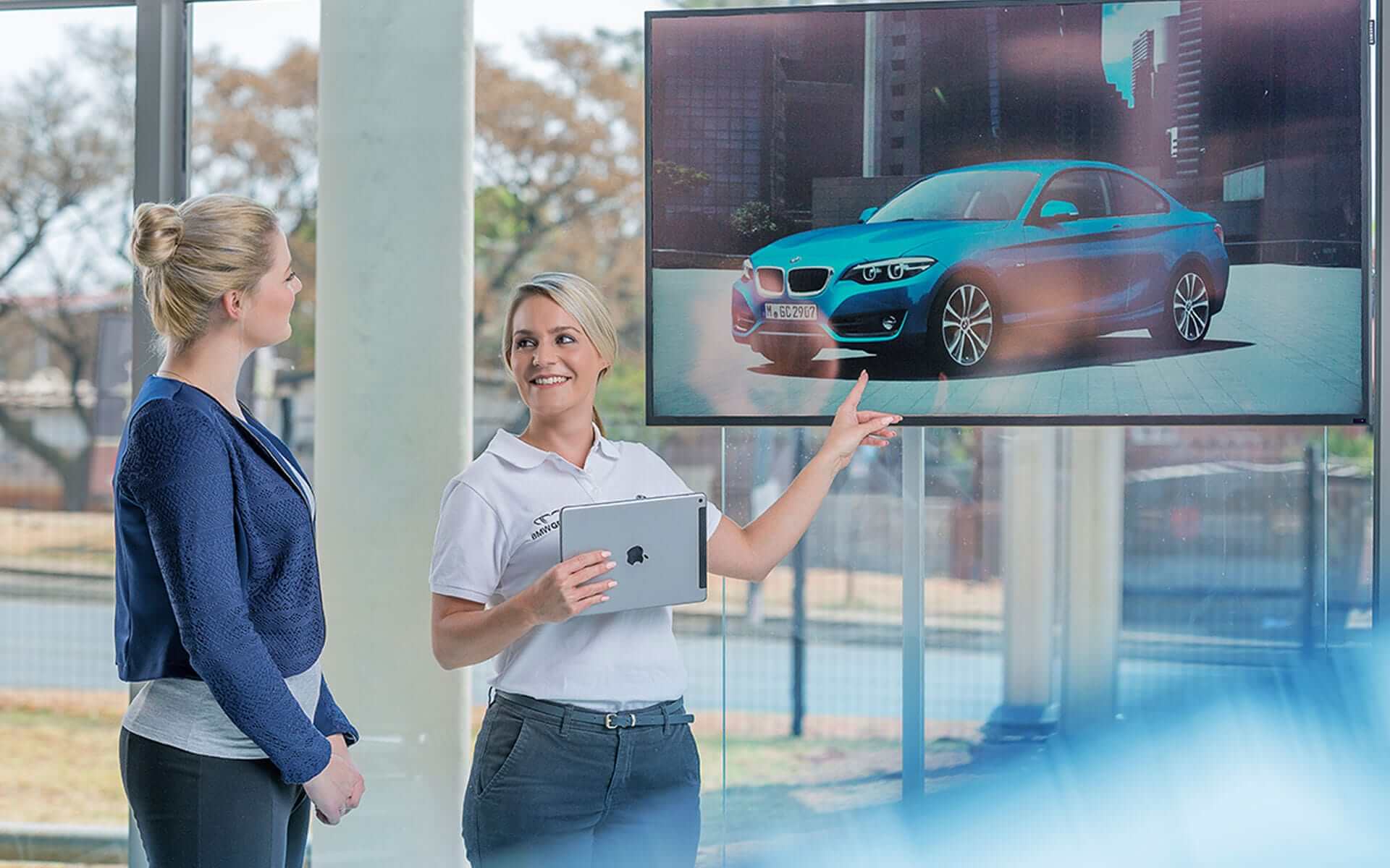 Genius, Client and screen