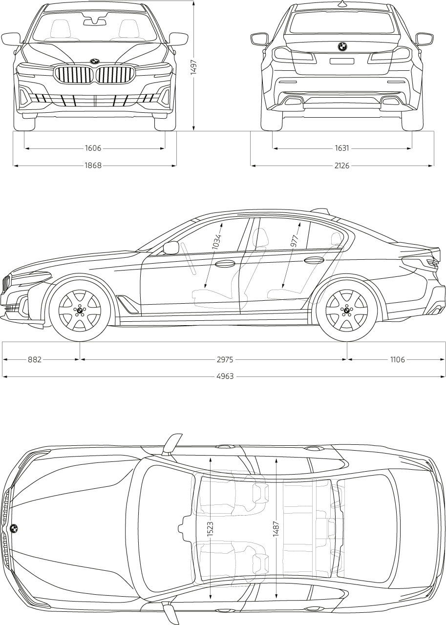BMW 5 Series Sedan Engines & Technical Data BMW.co.za