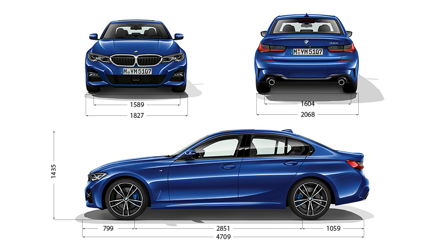 BMW 3 Series Sedan (G20): Engines & Technical Data