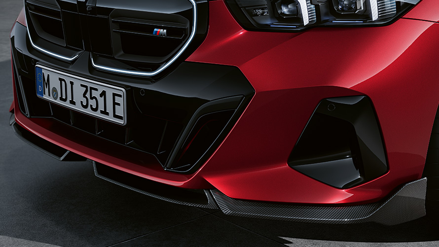 M Performance front splitter, carbon, centre