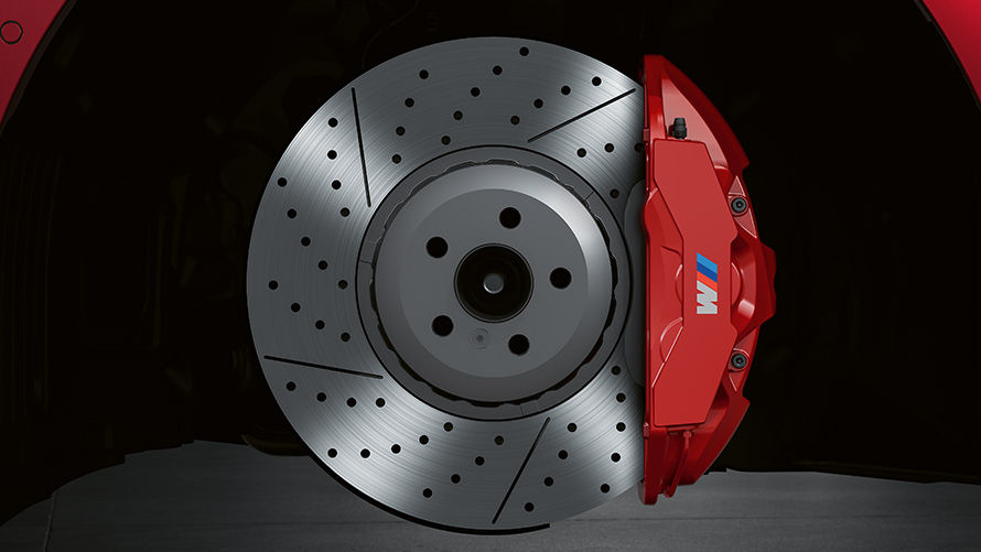 M Performance 20" brake system