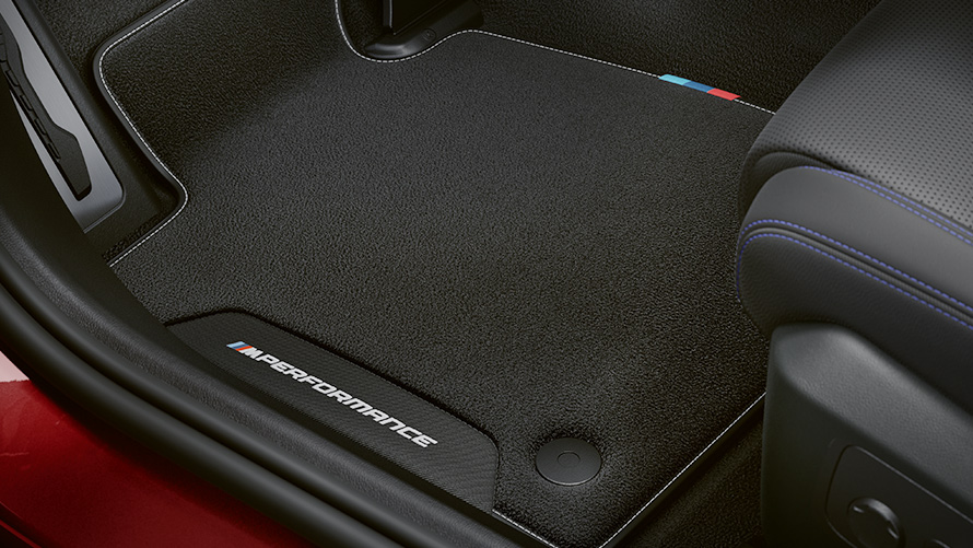 M Performance floor mats.